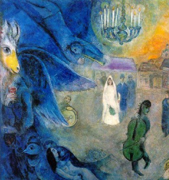 Marc Chagall Werke - Die Hochzeitskerzen des Zeitgenossen Marc Chagall